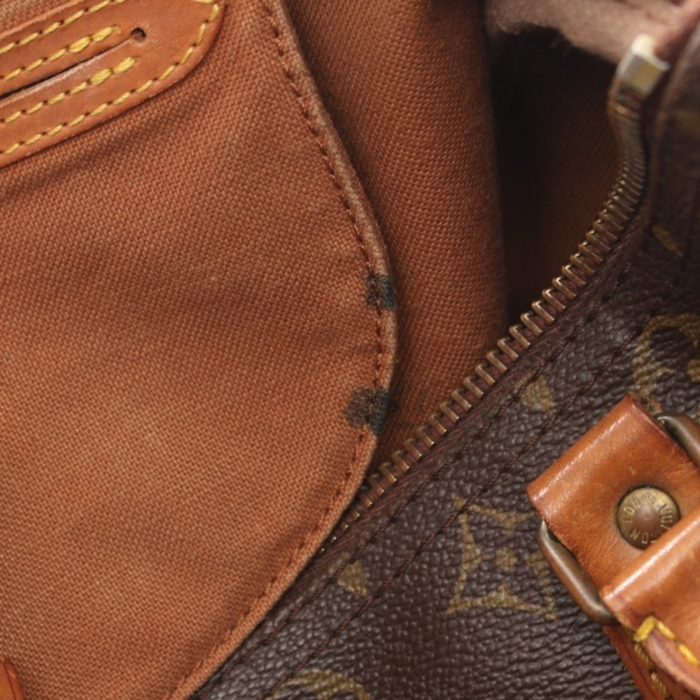 Louis Vuitton Speedy 30 Monogram Handbag Leather Brown - Picture 5 of 8